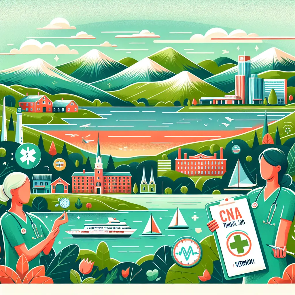 Explore CNA Travel Jobs in Beautiful Vermont