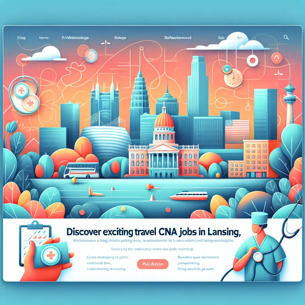Explore Travel CNA Jobs in Lansing: A Guide